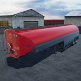 Vintage tanker trailer