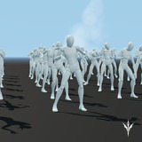 Zombie Walk Cycle (Loops) - Vol 1