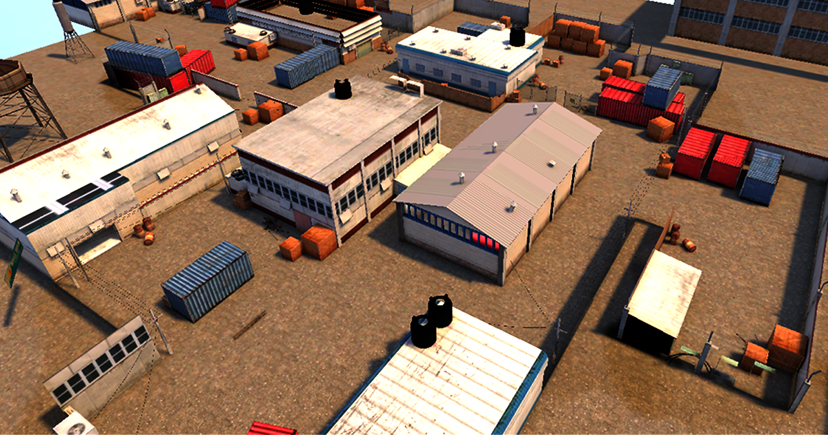 Industrial location | 3D 공장 | Unity Asset Store