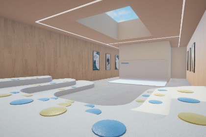 Neon Wood Lobby Room - UPR