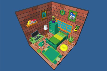 Cute Low Poly Furniture Pack - Free