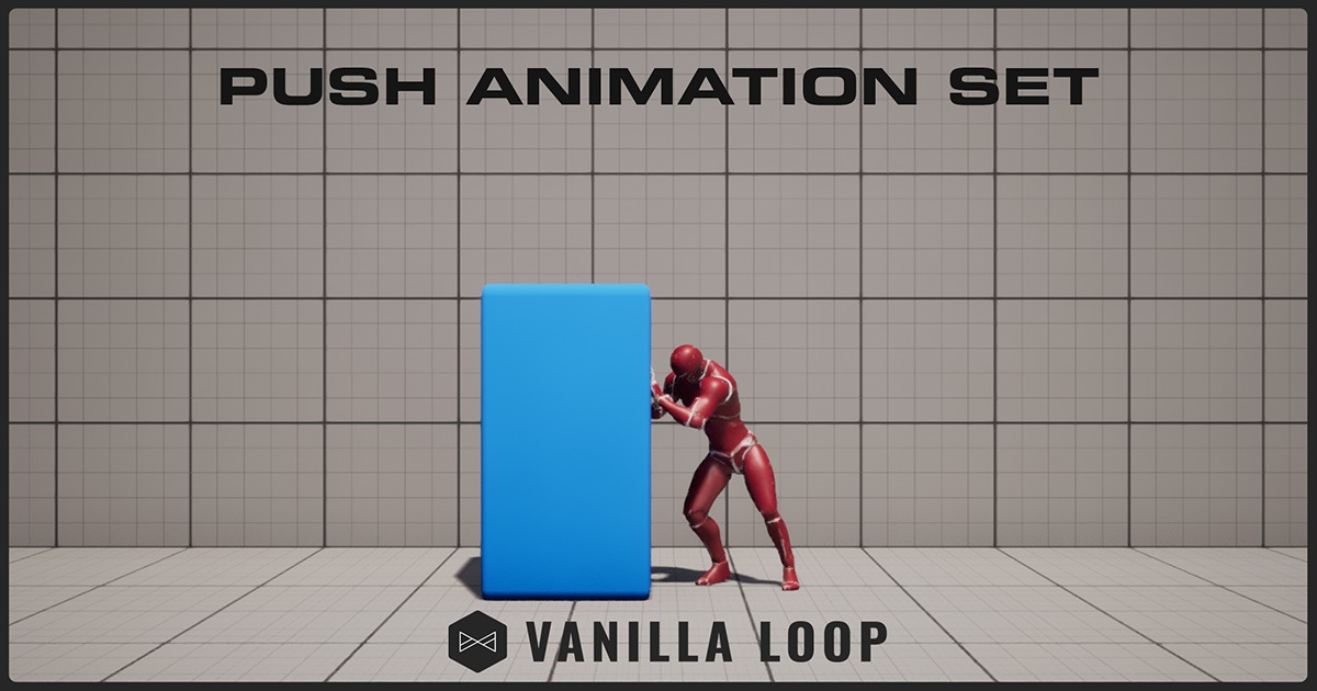Push Animation Set | 3D Animations | Unity Asset Store