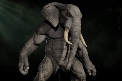 Elephant Humanoid