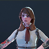3D Stylized Girl