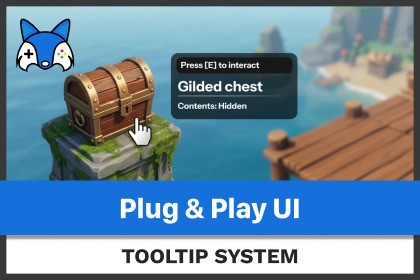 Flexible Tooltip - Hover GUI or Collider with Tips (Hints or Popups)