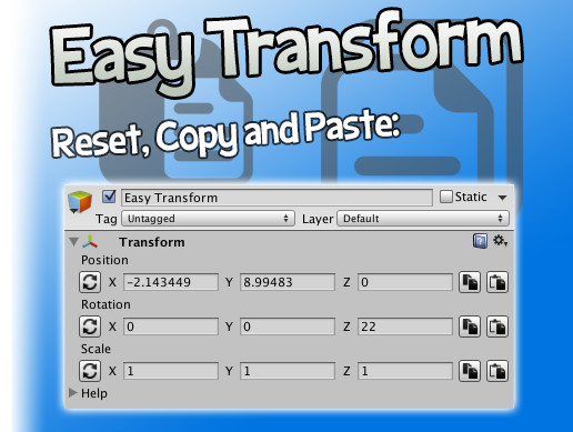 Transform Tools Unity Easy Transform | Utilities Tools | Unity Asset Store