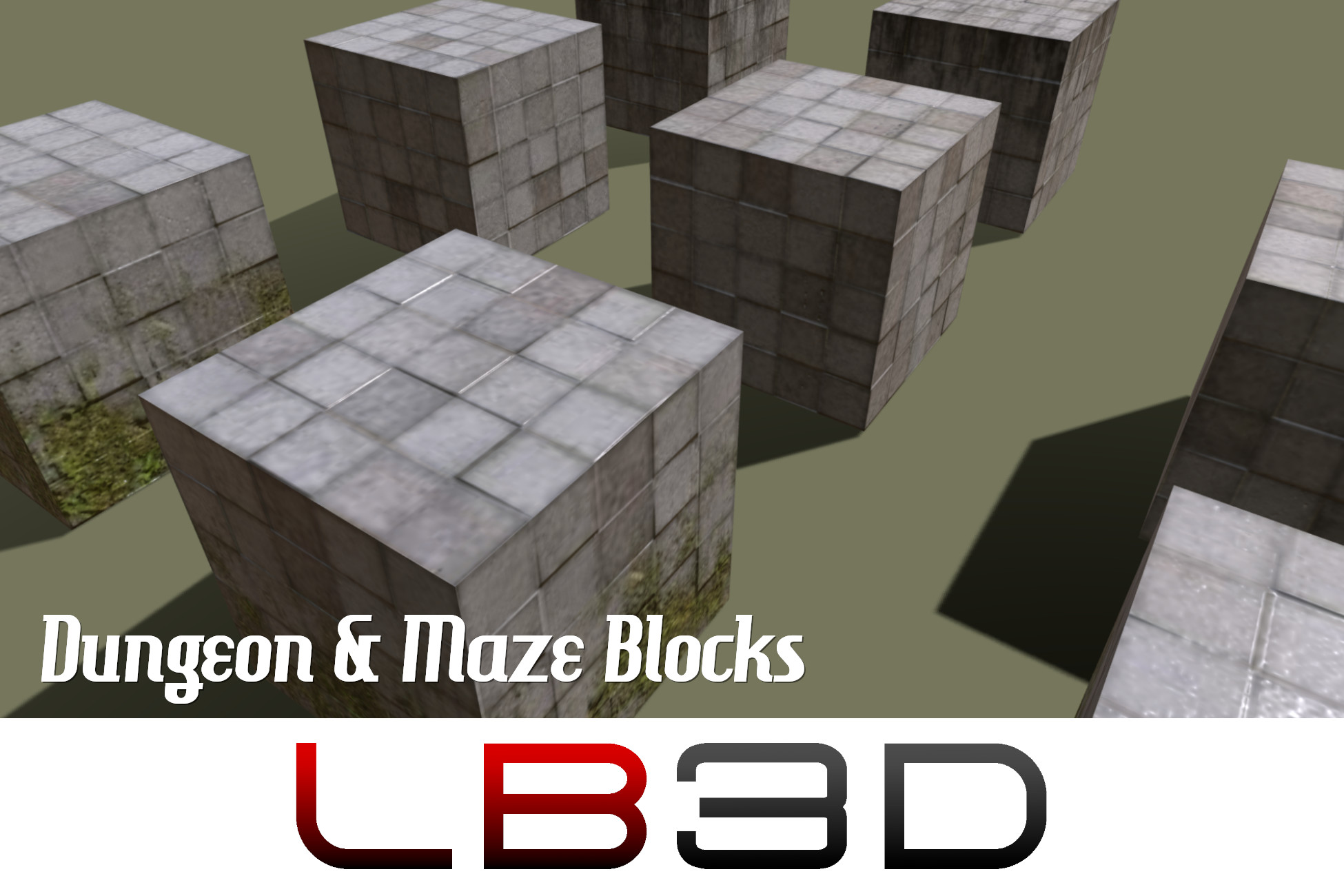 Tileable Maze and Dungeon Blocks | 3D 地下城 | Unity Asset Store