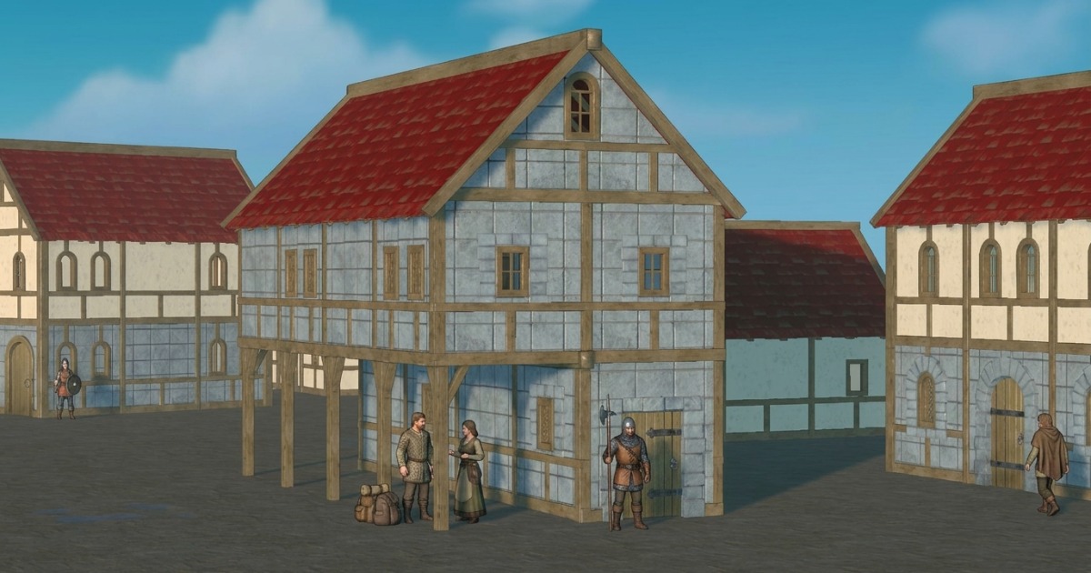 MAR-Medieval Door Set