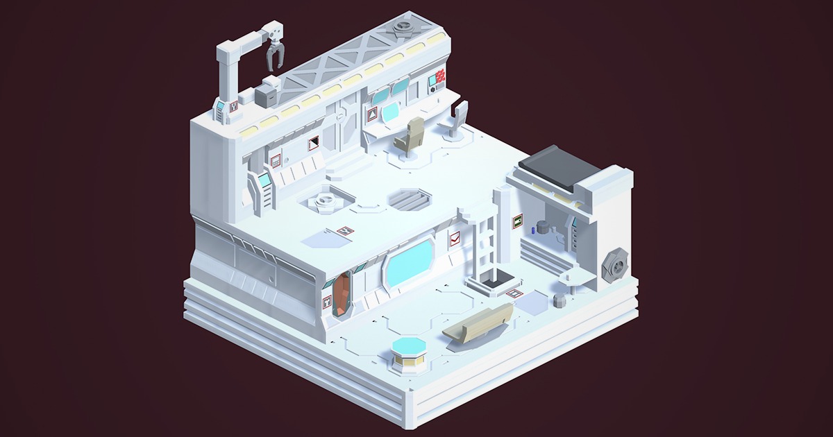 Low Poly Sci-Fi Pack - Polyworks | 3D Sci-Fi | Unity Asset Store