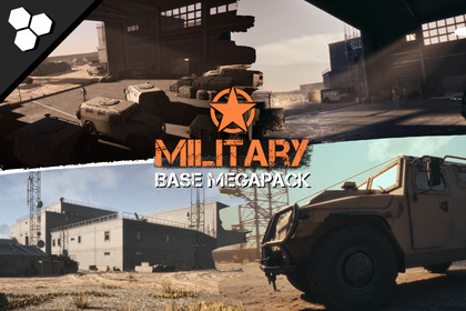 Military Base Megapack (Modular Military Base, Military Facility, Outpost, Army)