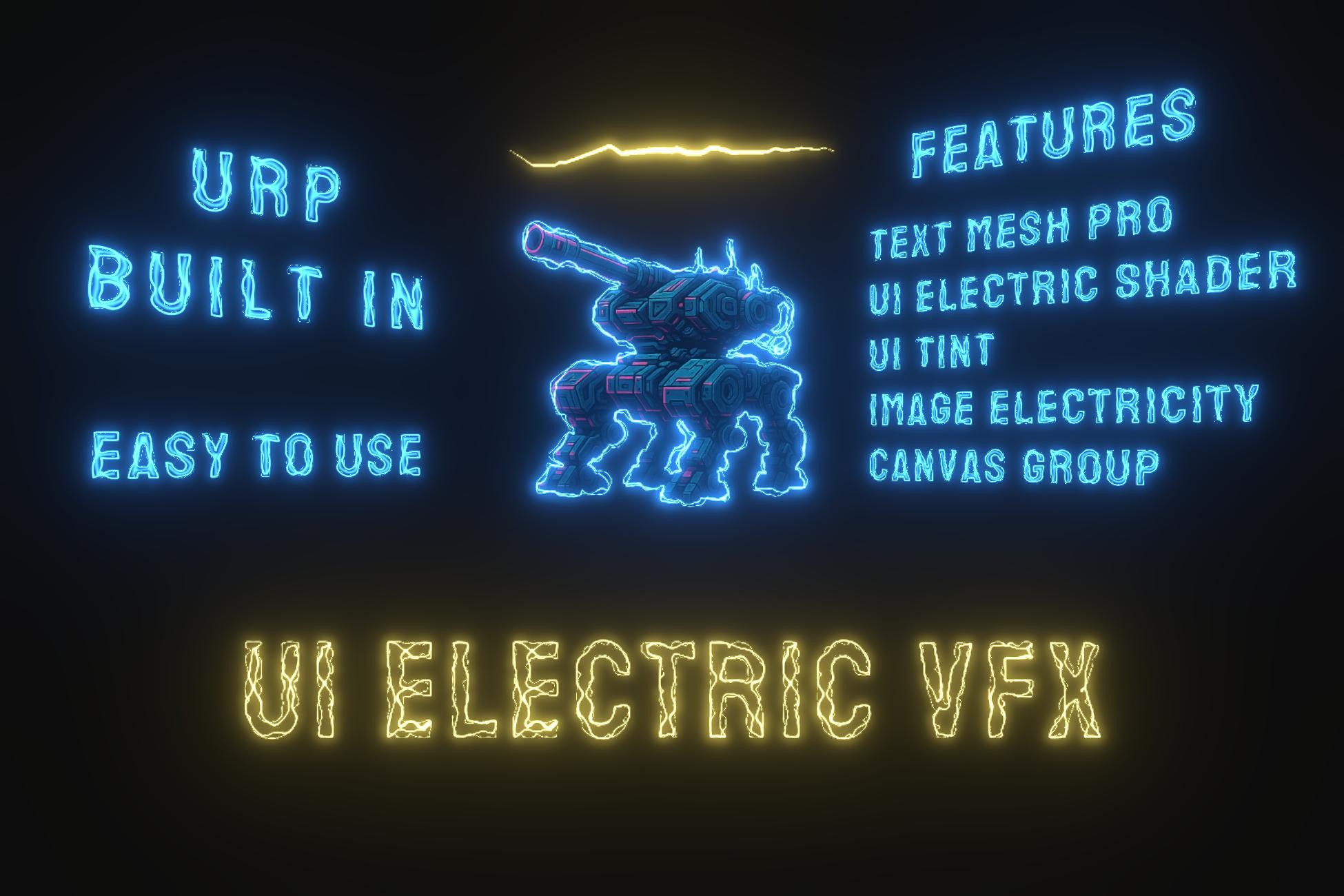 UI ELECTRIC VFX | VFX | Unity Asset Store