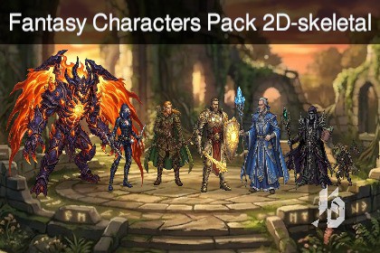 Fantasy Characters 2D