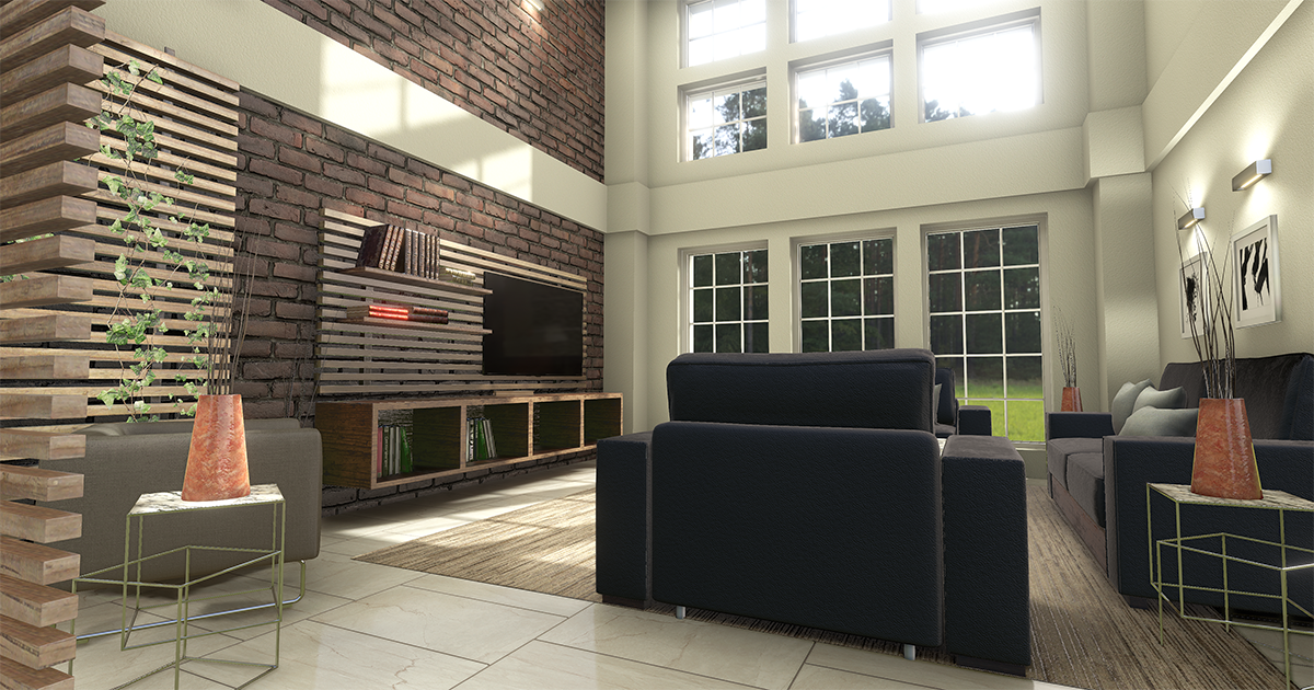PBR Apartment 3D Interior Unity Asset Store