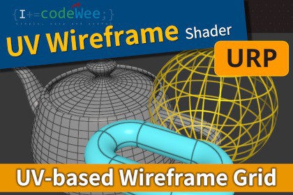 UV Wireframe Shader(URP)