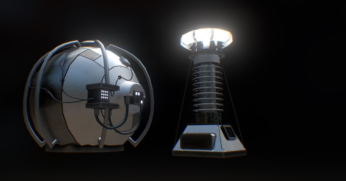 Scientific laboratory Tesla | 3D Props | Unity Asset Store