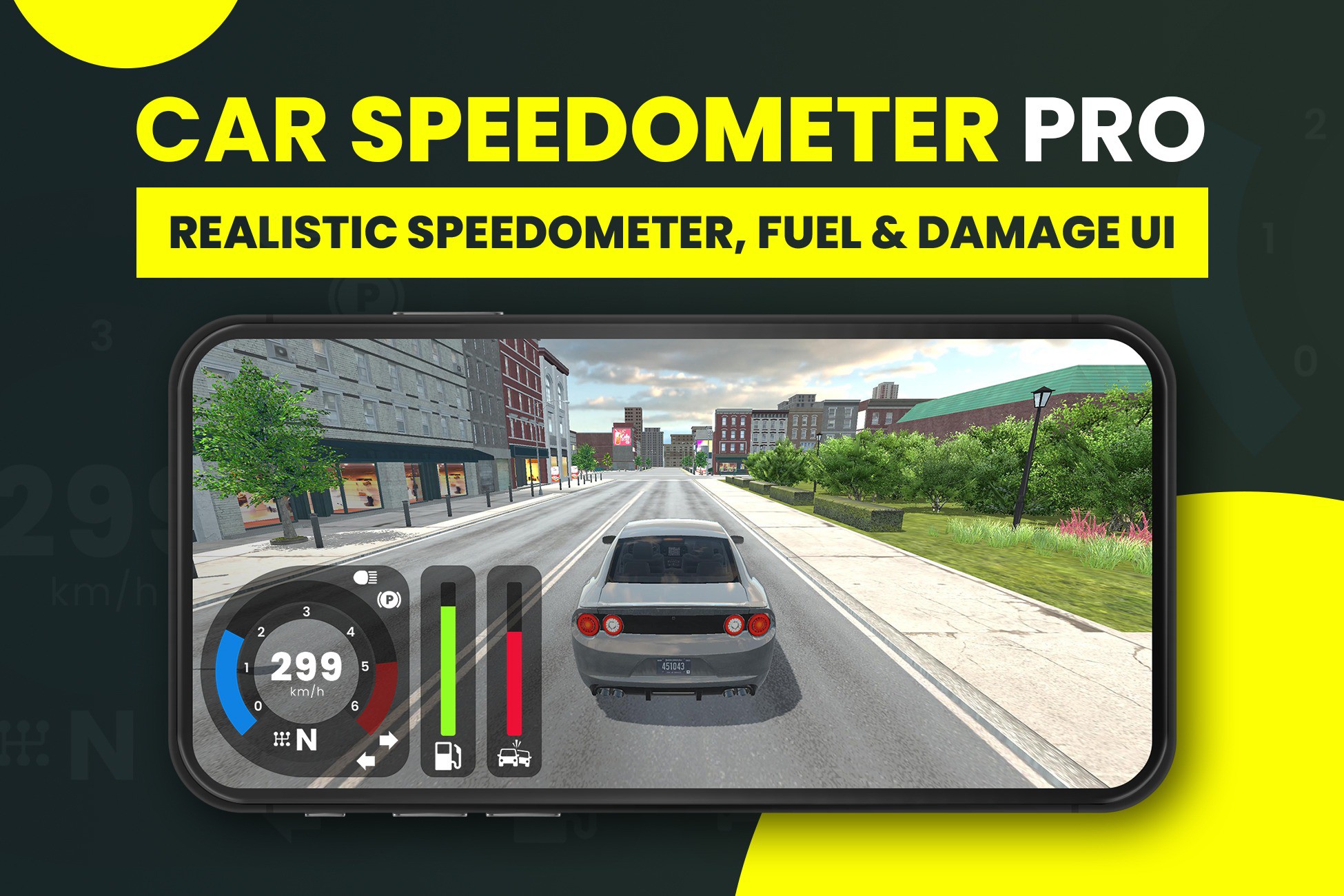 Car Speedometer Pro | 2D GUI | Unity Asset Store