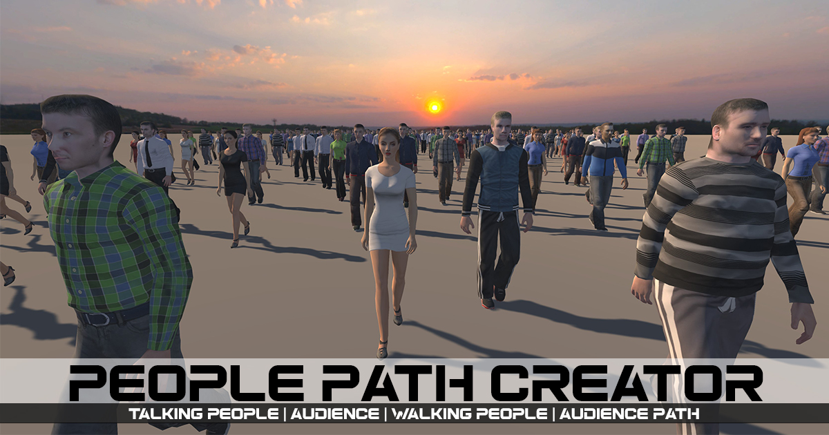 Path Assets People Path Creator | Systems | Unity Asset Store