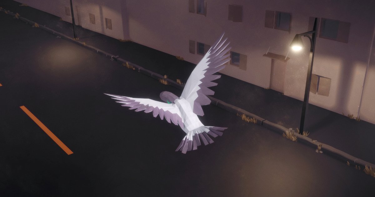 Bird Unity Texture Low Poly Bird: Pigeon | 캐릭터 | Unity Asset Store