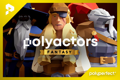 PolyActors - Modular Fantasy People