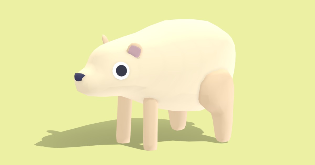 Polar Bear - Quirky Series | Characters | Unity Asset Store