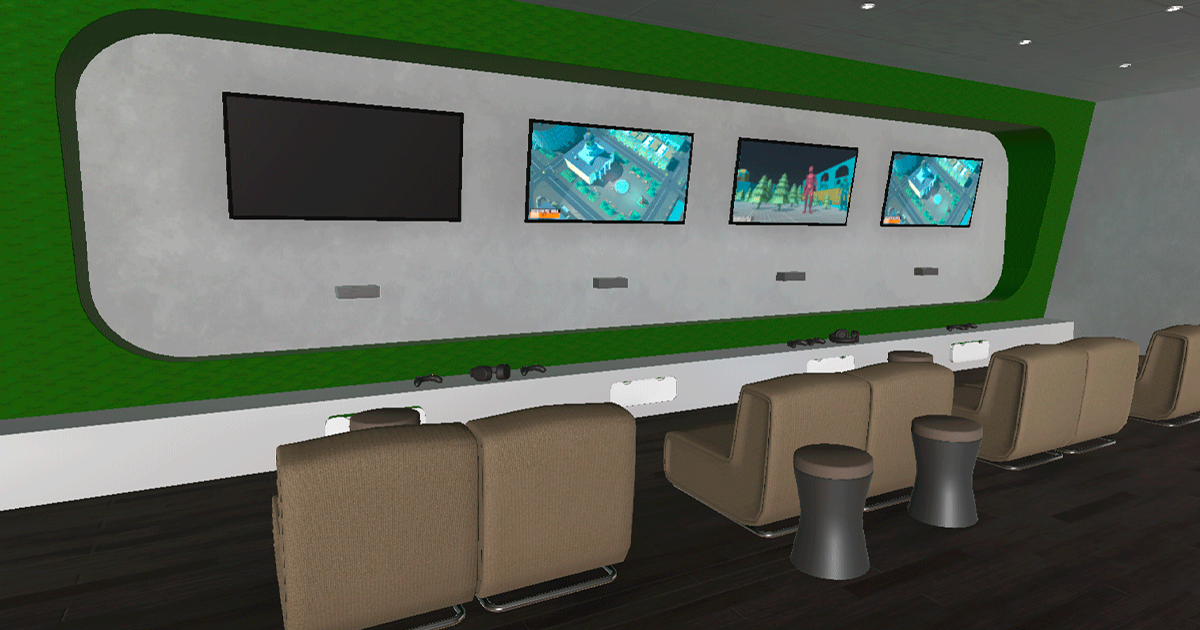 Game room - interior and props | 3D Interior | Unity Asset Store