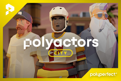 PolyActors - Modular City People