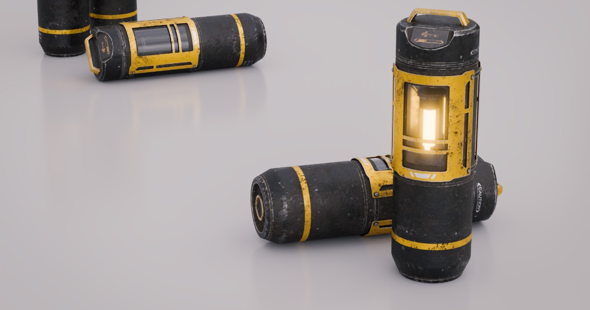 Portable Asset Frontier - Portable Energy Supply | 3D Industrial | Unity Asset Store