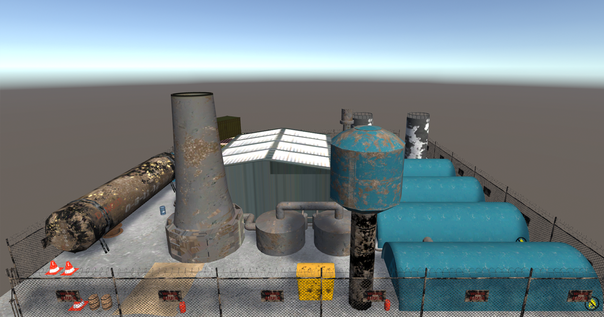 Industry 3D Props | 3D Industrial | Unity Asset Store