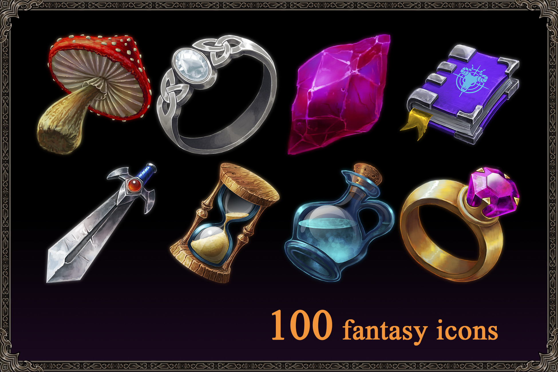 Fantasy Icon Html Fantasy Icons. Pack 1 | 2D Icons | Unity Asset Store