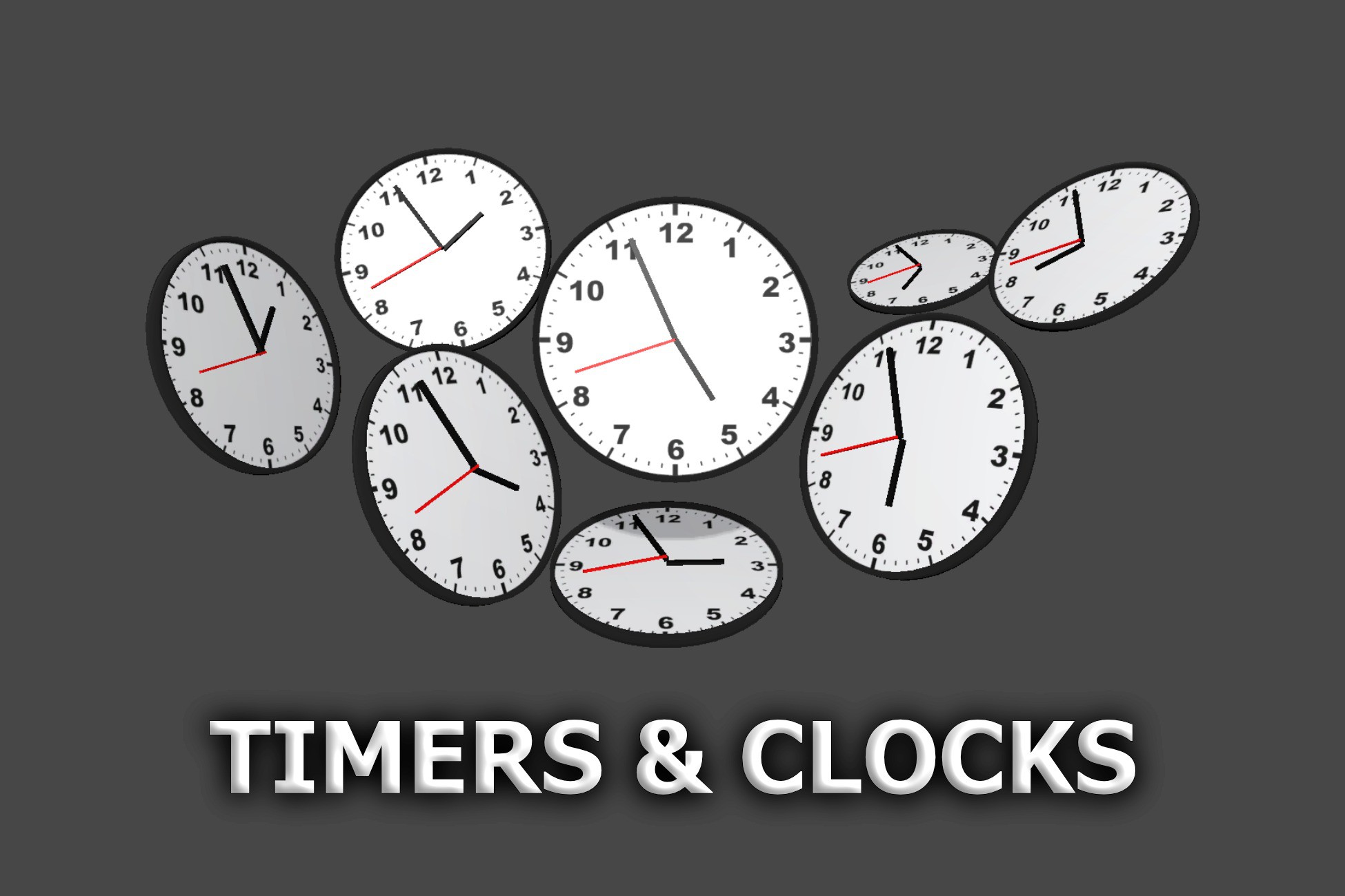 Timers & Clocks (2021.3+) | Level Design | Unity Asset Store
