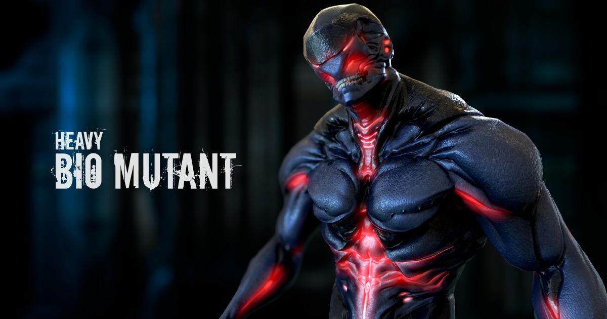 Heavy Bio Mutant | Characters | Unity Asset Store