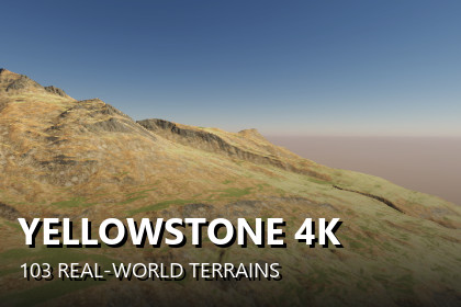 Yellowstone Real-World Terrains 4K