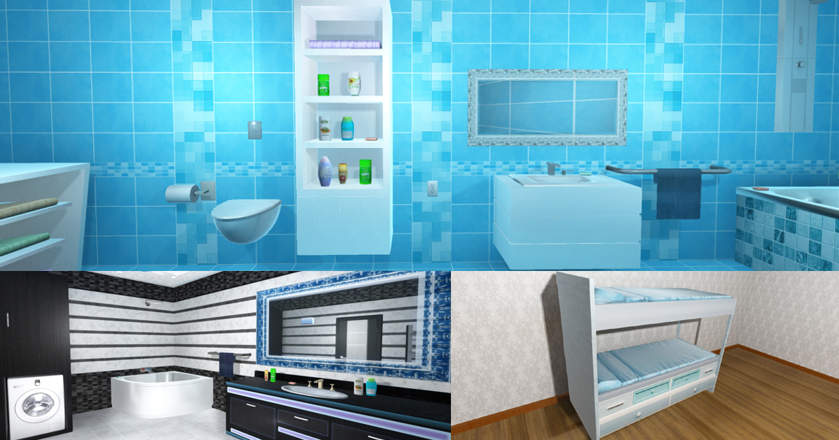 Unity Module Interior Furniture Bundle - Interior and House Props | 3D Interior | Unity Asset ...