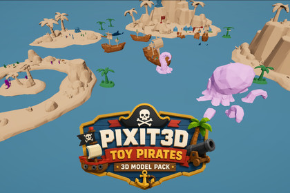 Pixit3D ToyPirates