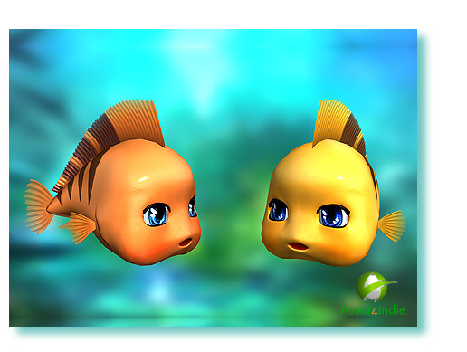 Cute Fish | 3D Characters | Unity Asset Store