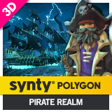 POLYGON - Pirate Realm - Art by Synty