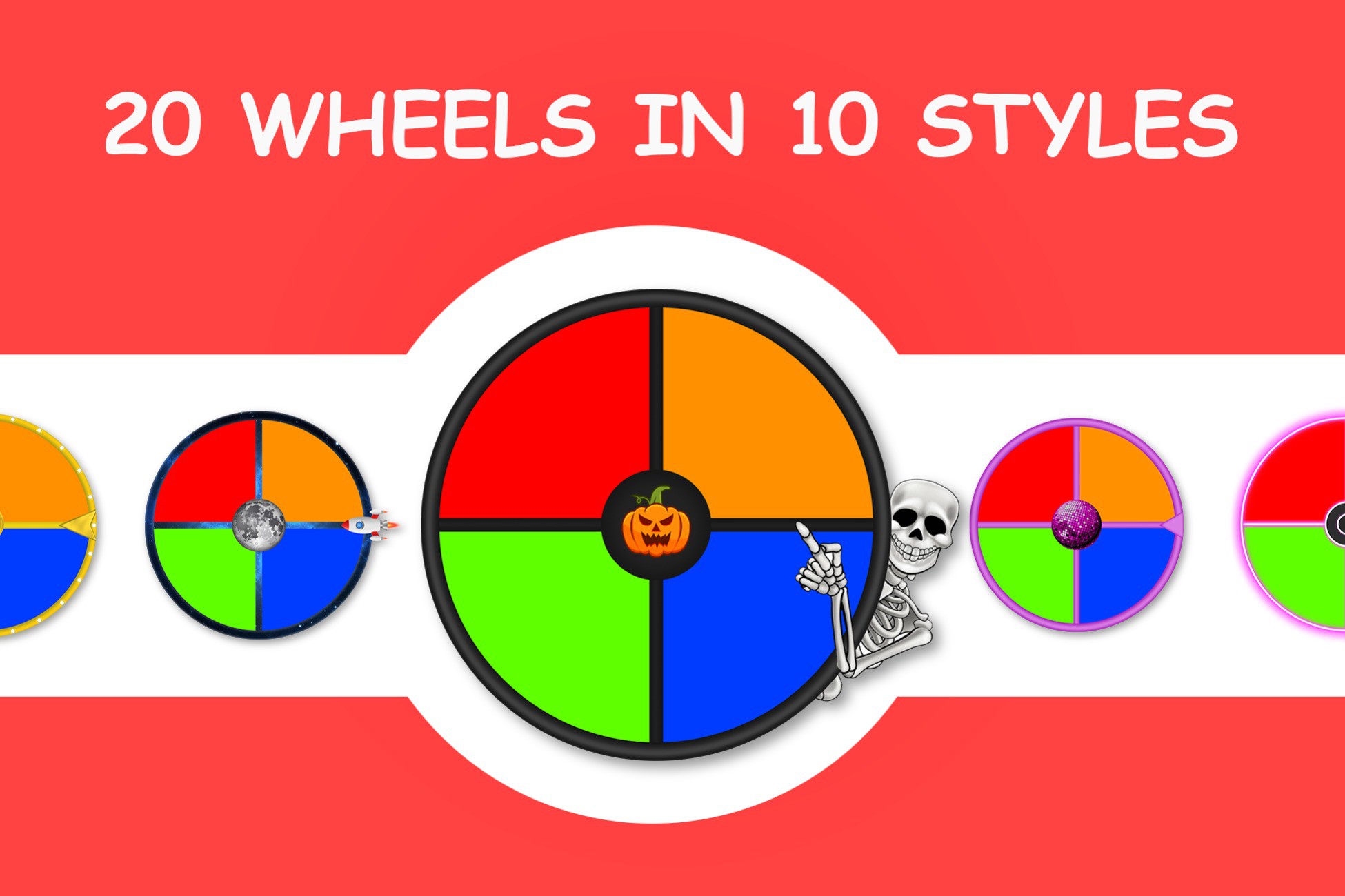 Unity Gameobject Wheel Smart Wheel - Wheel of fortune & Bottle game 2D/3D | ゲームツールキット | Unity ...