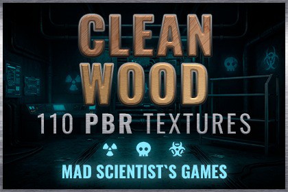 PBR Textures - Clean Wood