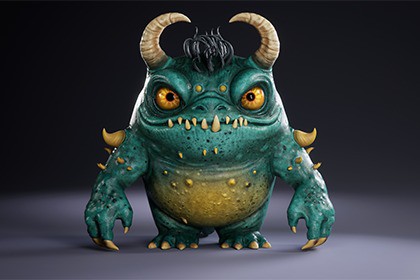 Grumpy Monster