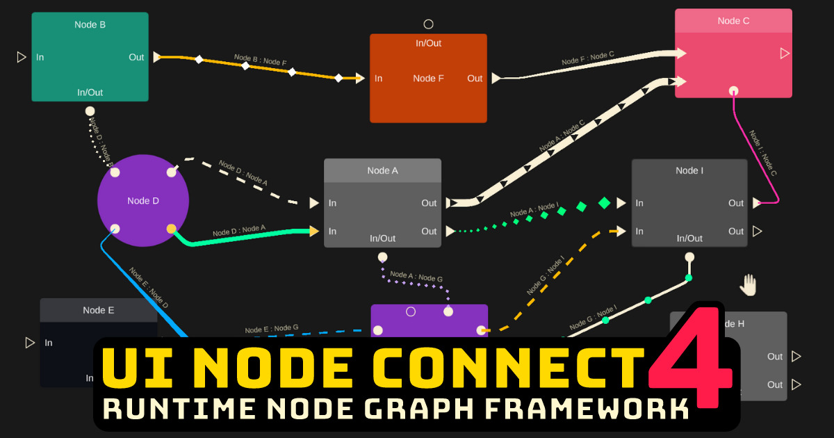 UI Node Connect 4 | GUI Tools | Unity Asset Store