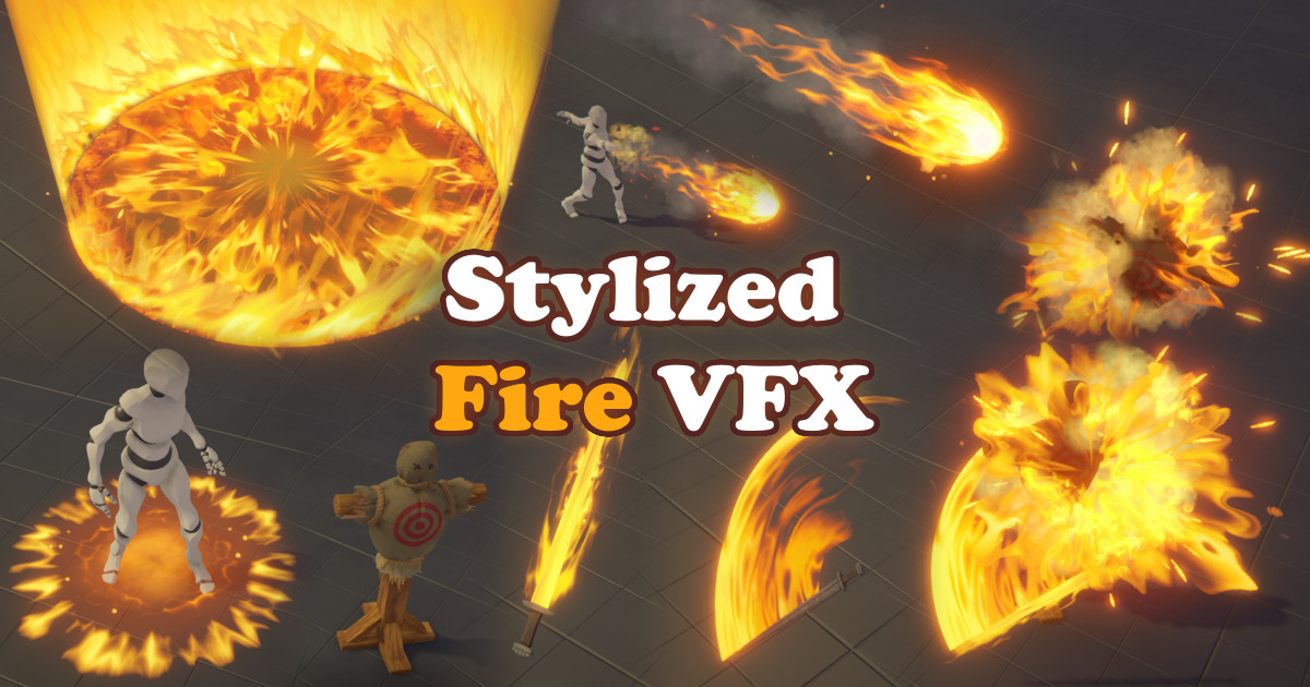 Dynamic Stylized Fire VFX | Fire & Explosions | Unity Asset Store
