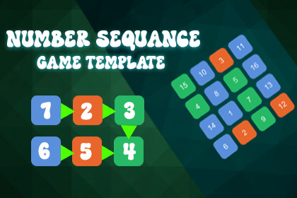 Number Sequence Game Template