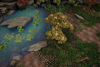 Stylized Fantasy Vegetation 9