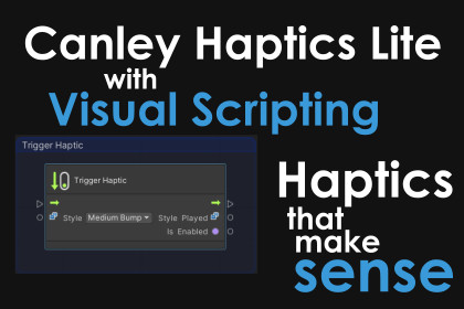 Canley Haptics Lite with Visual Scripting