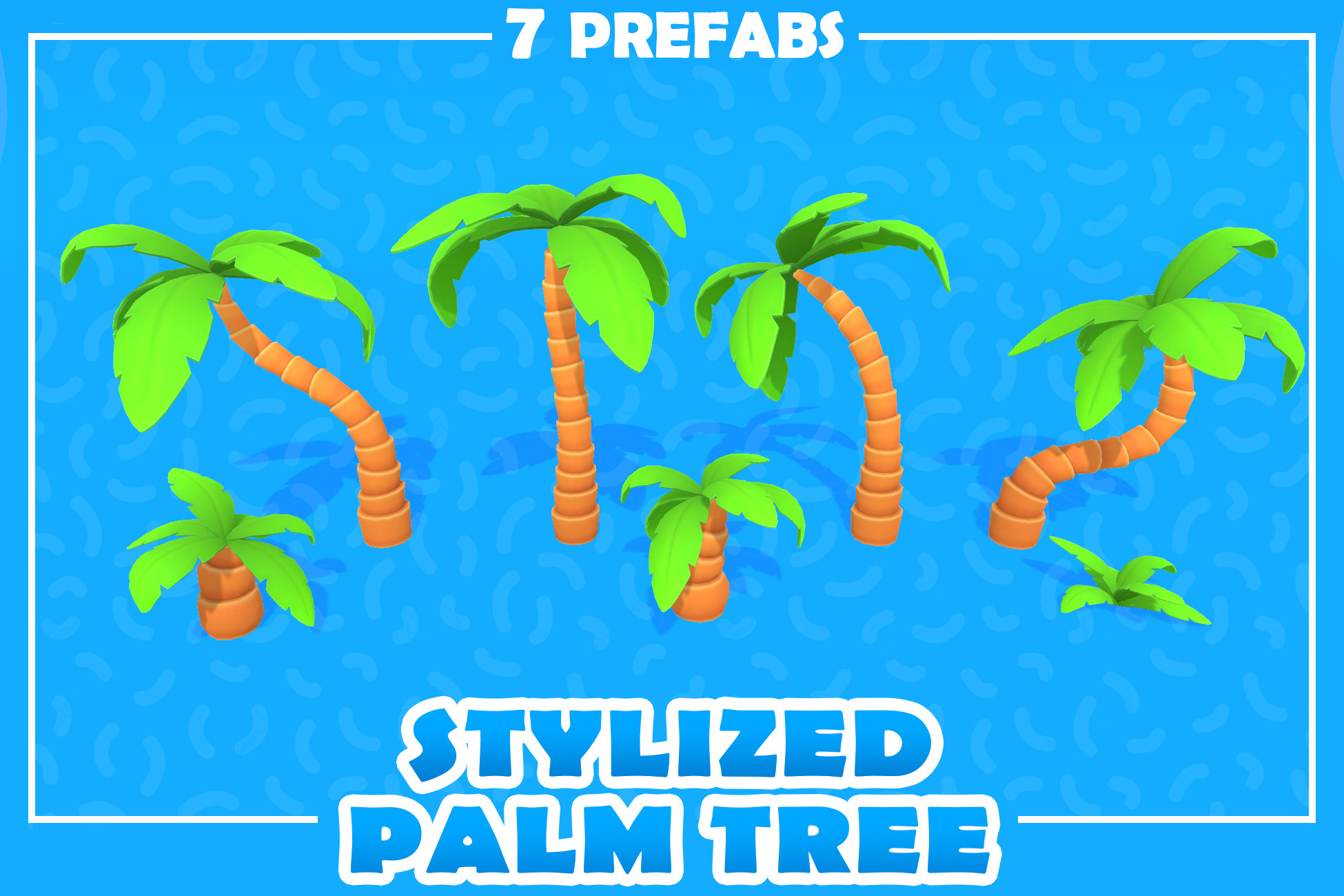 Stylized Palm Tree | 3D Trees | Unity Asset Store