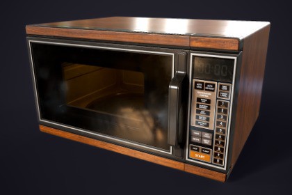Vintage Microwave 1980s