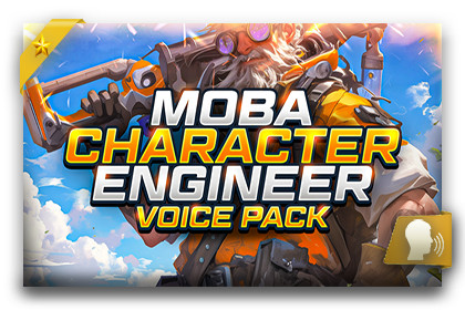 MOBA Character - Engineer Voice Pack