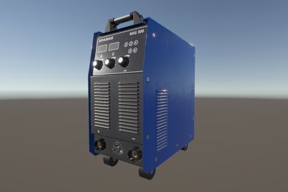 Realistic Welding Machine - Low Poly PBR
