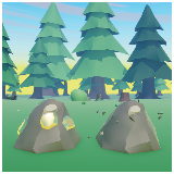 Stylized Harvestable Nature: Forest Assets