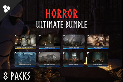 Ultimate Horror Bundle (Haunted House, Village, Graveyard, Dungeon,Hospital)